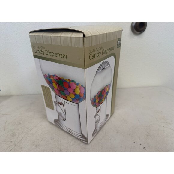 Vintage Silver-Plated Candy/Nut Dispenser – Elegant Tabletop Serving Piece - Picture 10 of 10